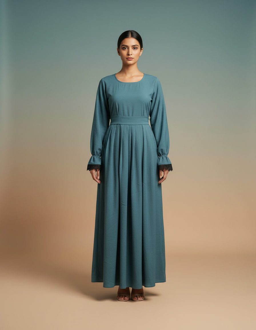 Kuchi Abaya Grey