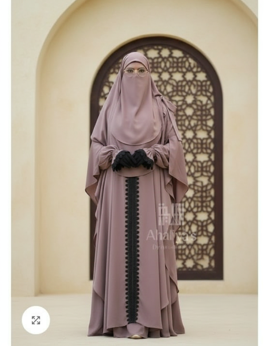 Cape Abaya set